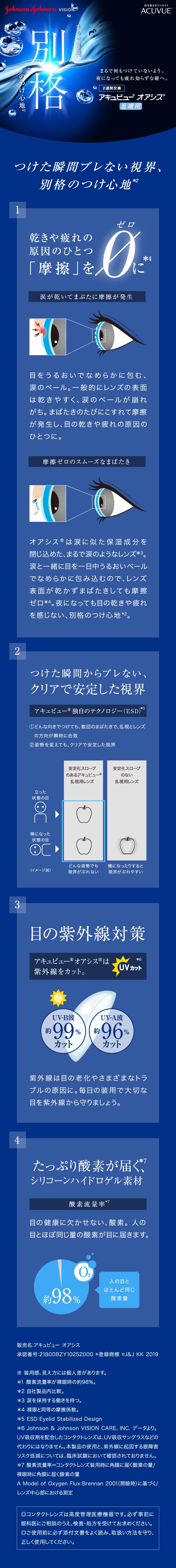 アキュビューオアシス乱視用 | Jコンタクト